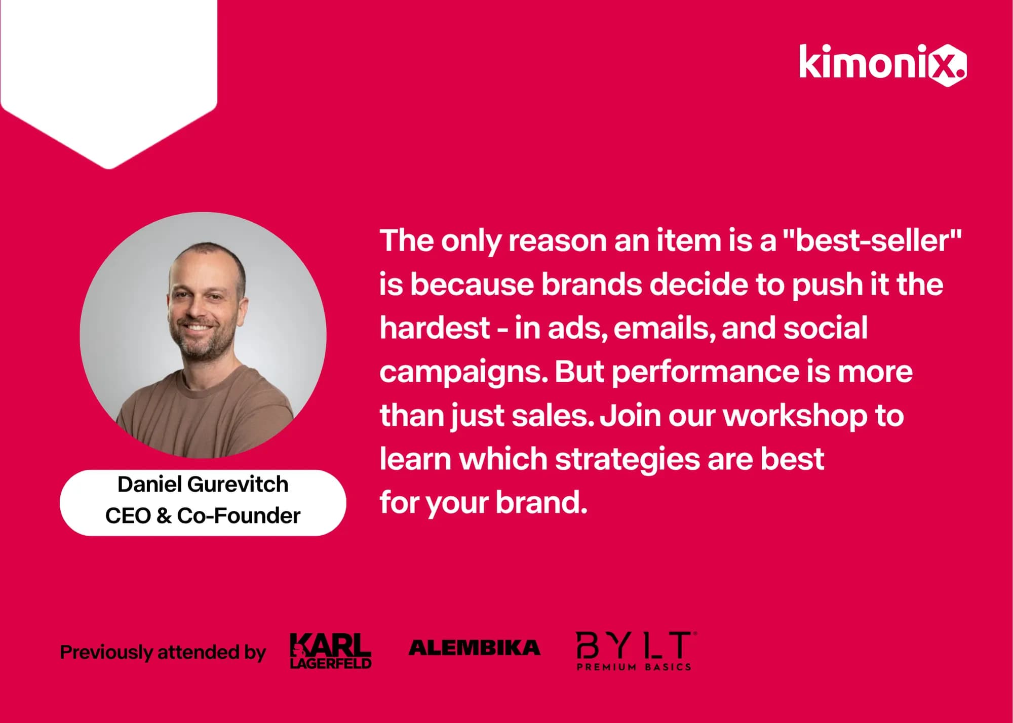 Kimonix Profit-Driven Merchandising Workshop